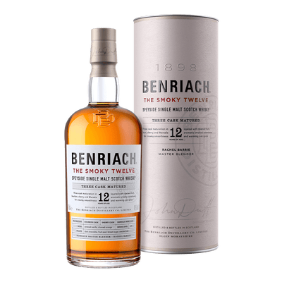 班瑞克１２年泥煤 單一麥芽蘇格蘭威士忌 || THE BENRIACH 12 YEARS PEATED SINGLE MALT 威士忌 Benriach 班瑞克