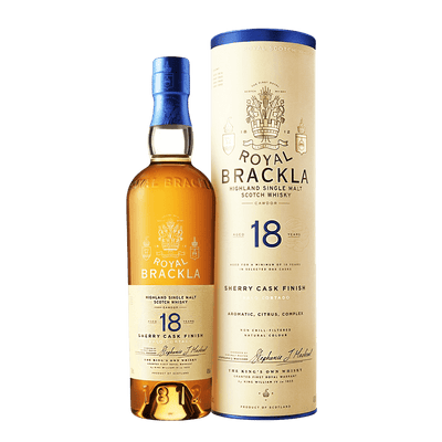 皇家柏克萊 １８年單一麥芽蘇格蘭威士忌 || Royal Brickla 18 Year Highland Single Malt 威士忌 Royal Brackla皇家柏克萊