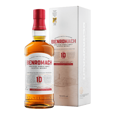 百樂門 10年 || Benromach 10Y Speyside Single Malt Scotch Whisky 威士忌 Benromach 百樂門